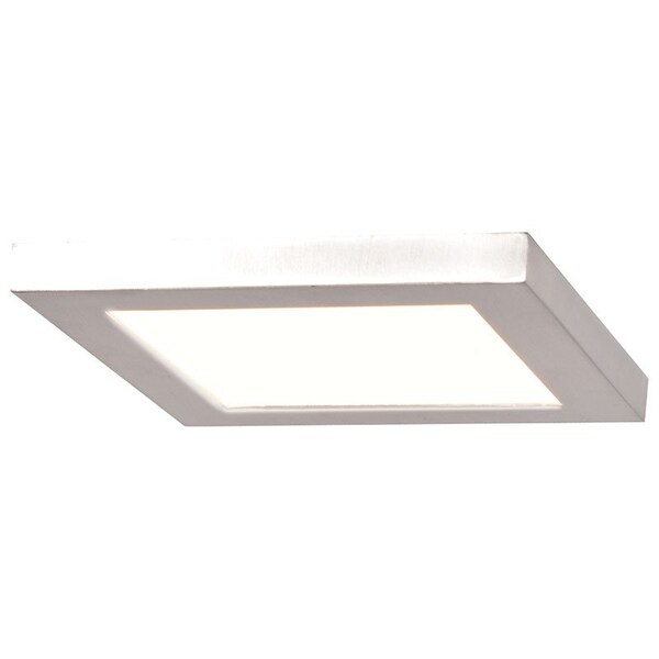 Access Lighting Boxer, LED Flush Mount, White Finish, Acrylic Lens Acrylic 20813LEDD-WH/ACR - main